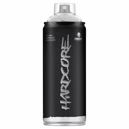 MONTANA 400 ml Hardcore Spray Paint Metallic Chrome & Silver, 6PK 1025980